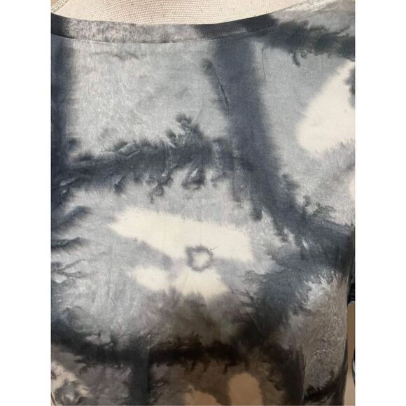 NWT One Teaspoon Reflection Hand Printed Satin Tee Size S - Picture 6 of 8